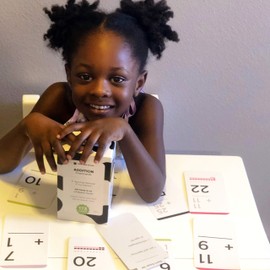 Think Tank Scholar 173 Addition Flash Cards | Full Set (All Facts 0-12) | Best for Kids in Kindergarten, 1st, 2nd, & 3rd Grade