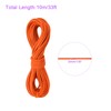 DMiotech 1/8"(3mm) 33ft(10m) Elastic String Cord Jewelry Stretchy Cord Orange