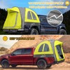 Pickup Truck Tent, Waterproof PU2000mm for Camping 6.5 Ft Bed,2-Person