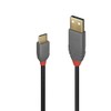 LINDY 2m ANTHRA LINE USB2.0 Type-C to Type-A Cable (Model