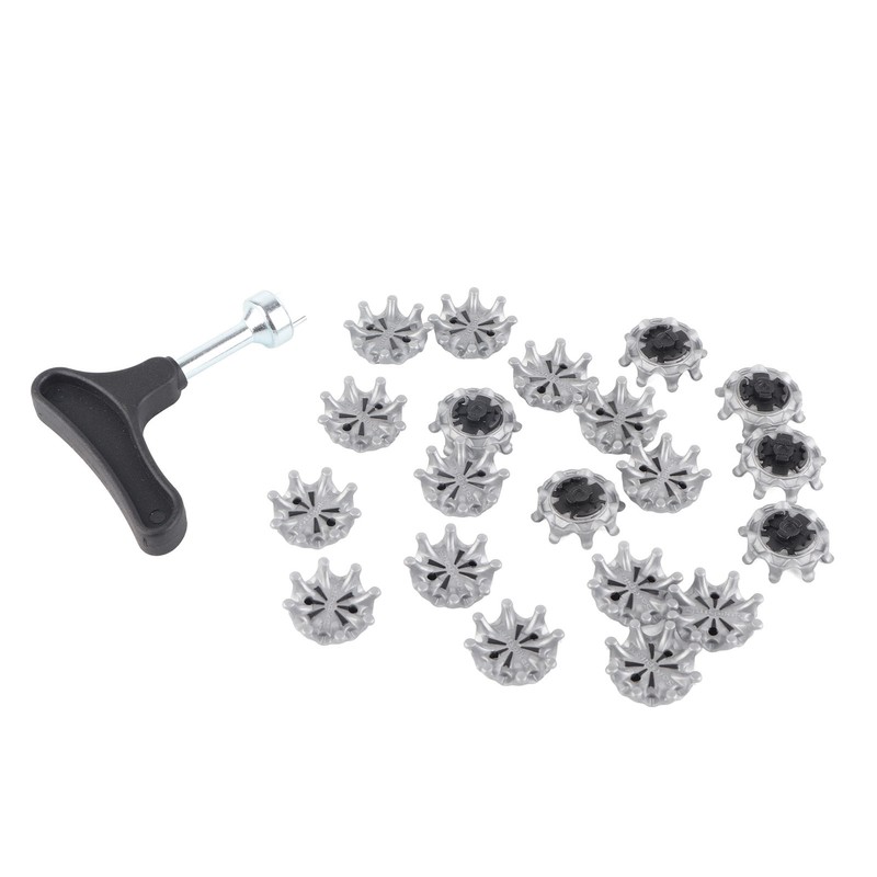 20Pcs Golf Shoe Spikes Golf Shoe Replacement Cleats Pins Removable