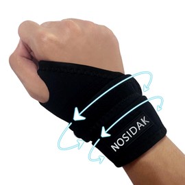 NOSIDAK Wrist Brace for TFCC Tears, Ulnar Sided Wrist Pain, DRUJ Instability - Wrist Wrap for Tendonitis, Arthritis, Sprains - Wrist Support Brace for Carpal Tunnel - Right Hand