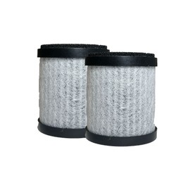 Nispira 3-in-1 HEPA with Activated Carbon Filter Replacement For CALODY E-L2 Easycare Portable Air Purifier for Car Desktop, 2 Packs