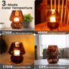 ULAROOM USB Plug-in Vintage Mushroom Lamp Small Bedside Table Lamp