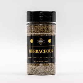 Fabulous Foodie Herbaceous 4 oz-Himalayan Salt - 6 Herbs & Spices Blend w/ Thyme, Rosemary, Sage - Fresh Gourmet Herbs & Spices - Pairs Perfectly w/ Meats, Vegetables, & Fish - All Natural - 3.75oz (109g) - 1 Count