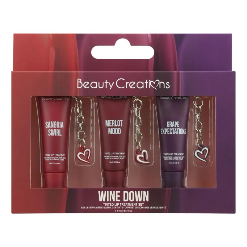 Set 3 Pzs Tratamiento Labial Con Color Beauty Creations