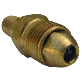 Lasco 17-5305 Standard Propane Tailpiece with 7/8 Male Prest-O-Lite Fitting by 1/4-Inch Male Pipe Thread