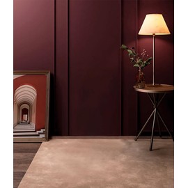 Dimoon 118"x17.7" Retro Red Peel and Stick Wallpaper Dark Red Thicken Waterproof Wallpaper Removable Red Contact Paper Solid Velour Red Gray Wall Paper Self Adhesive Shelf Drawer Liner Vinyl Roll