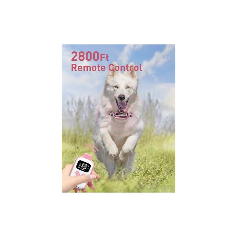 No Shock Dog Training Collar, Beep and Vibrating Dog Collar