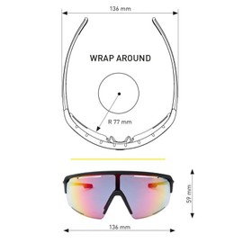 Cratoni C-Matic NXT Photochromic Cycling Glasses Sports Glasses Sunglasses (Coffee-Clear-Plasma)