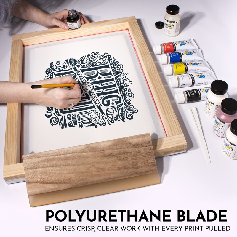 Daler-Rowney System3 Screen Printing Squeegees, 30 cm