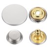 HARFINGTON 30 Sets Press-Stud Cap Button 25mm Metal Snap Fastener