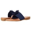 Andre Assous Novalee Sandalia de peso pluma, marino, 6 US