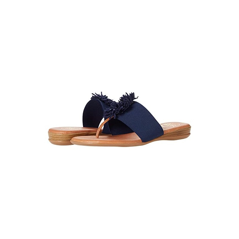 Andre Assous Novalee Sandalia de peso pluma, marino, 6 US
