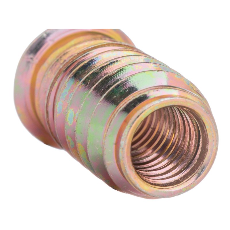 YoiYee Wood Furniture M8 x 30 mm Threaded Insert Nuts