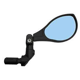 Hafny NEW Bar End Bike Mirror, HD Automotive Grade Glass Lens, Large Surface, Shatterproof, Multi-Angle Adjustable, E-Bike Mirrors, HF-M902-FR08