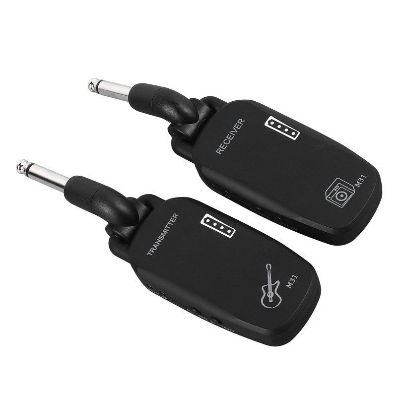 Wireless Guitar Transmitter Receiver System 50meter Bluetooth Audio Transmit Universal