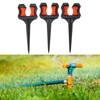3Pcs Garden Hose Guide Spike, Hose Guide Stake Hose Roller