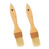 NIIIYTYB 2 Pcs Food Brush for Cooking and Baking Natural