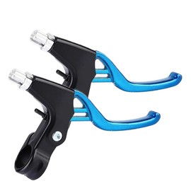 JUPSK Bike Brake Levers, Bicycle Hand Brakes Lever Cycling Levers Aluminum Alloy Handlebar Lever Handle 2.2cm Diameter for Most Bicycles