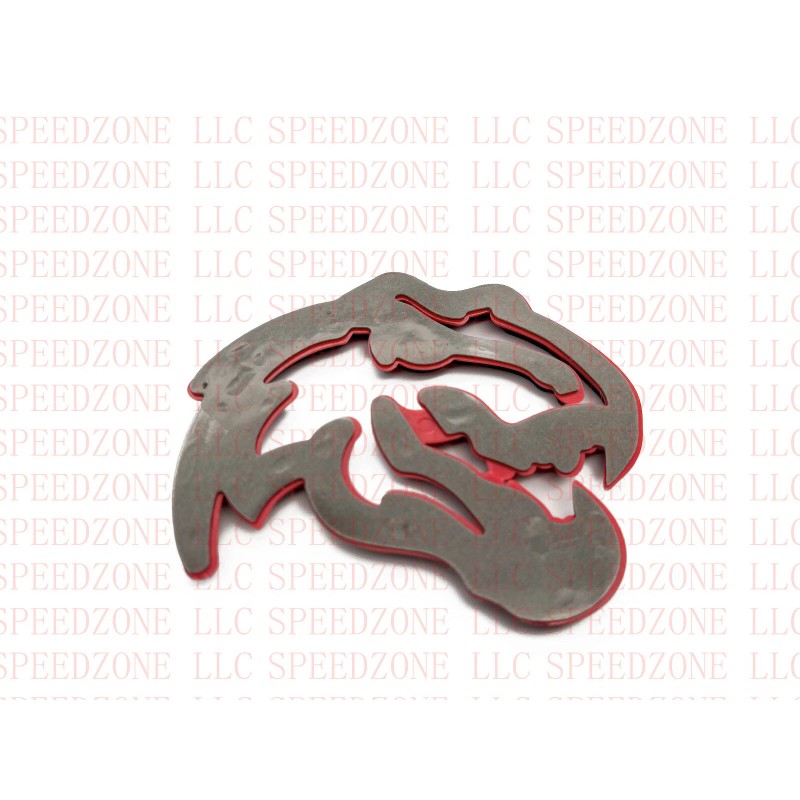 Factotum PAIR Dinosaur T-Rex TRX Emblem Badge fits Dodge Ram