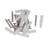 12Pcs Standoff Screws Stainless Steel Wall Mount Advertising Holder Acrylic