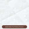 Quilted Waterproof mattress protector Small Double Bed - Super Absorbent