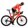 Full carbon fiber saddle bike vtt racing saddle wave road