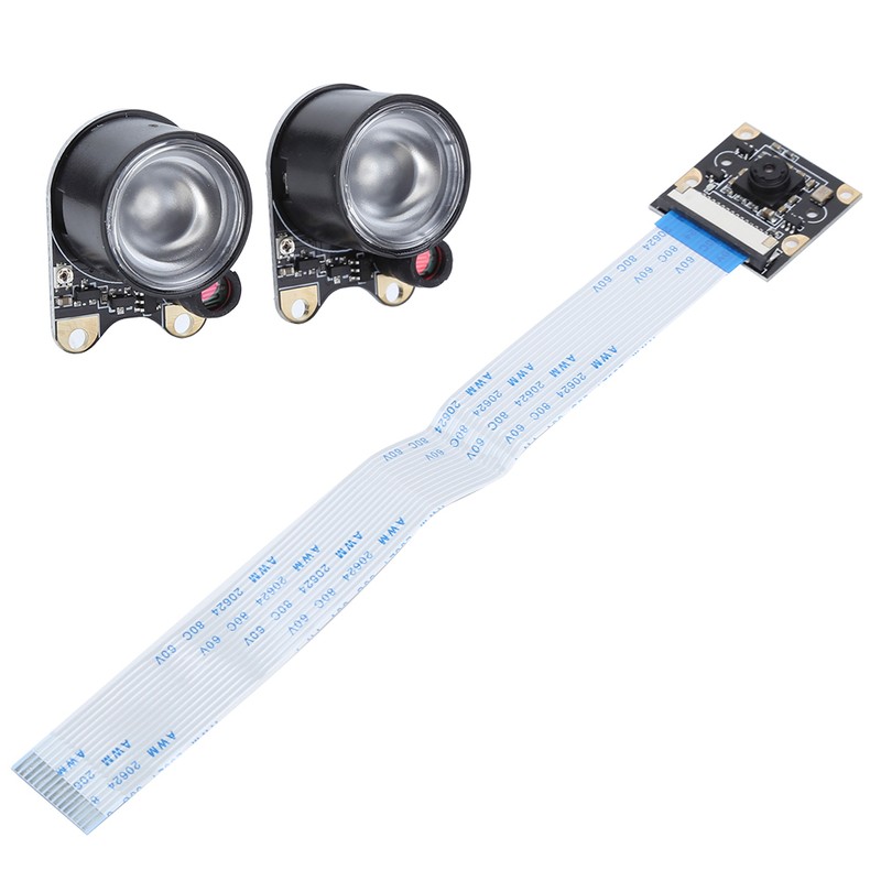 5MP Night Vision Camera with Photosensitive Light Fit for Raspberry