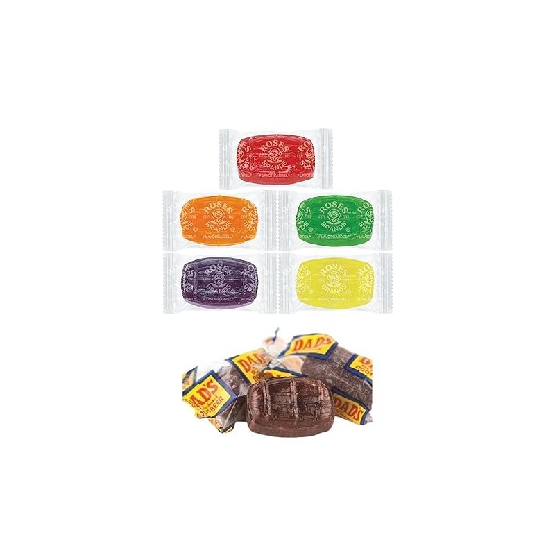 Assorted Flavored Bulk Hard Candy, Bulk Individually Wrapped Mixed Fruit