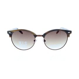 HIS HS130-007 Sunglasses Brown Pattern