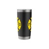 Firefighter Fire Dept. Badge Design Stainless Steel Insulated Tumbler