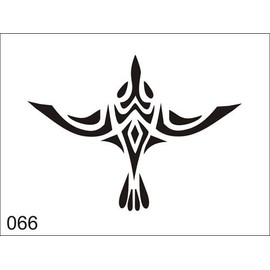 Airbrush tattoo stencil V066