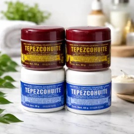 4 Crema Facial Indio Papago Tepezcohuite Dia Y Noche 60g                                                                                              