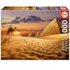 Educa - Encantos de Arabia - Camello en el Desierto - Rompecabezas de 1000 Piezas - Pegamento de Rompecabezas Incluido - La Imagen Completa Mide 26.7 x 18.9 Pulgadas - A Partir de 14 años (19643)