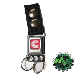Diesel Power Plus Dodge Cummins Seatbelt Clip Keychain Truck Key Chain fob Pickup Holder Cummings