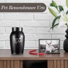 Pet Urns for Dogs and Cats Ashes Stainless Steel Dog