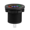 12 Volt Amp Meter Gauge, Akozon LED Voltmeter Ammeter, LED