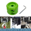 Bittwee Car Rubber Winch Stopper for ATV UTV Truck, Cable