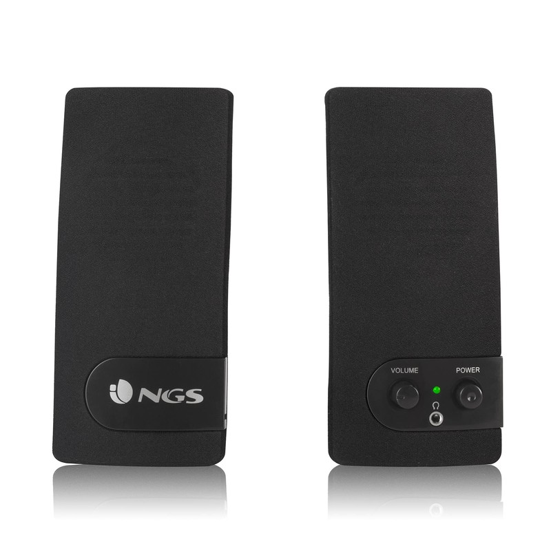 NGS SB150 Soundband 2.0 USB Powered Multimedia Speaker - Silver/Black