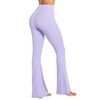 Sunzel Flare Leggings, Crossover Yoga Pants with Tummy Control, High