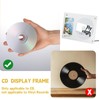 CD Frame Display Case 21*14.5cm Solid Acrylic CD Double Display