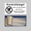 Security White PE Security Labels "Check Seal with Logo" on