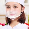 10-Pack Transparent Hygiene Masks for Kitchens and Restaurants 1 Set (10 Count) 10ea