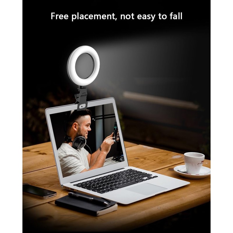 Selfie Light with 5 Inch Selfie Light Laptop, Ring Light,