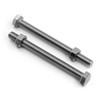 M5 x 60 mm, 25 pieces, 304 stainless steel hex