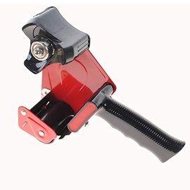 S4O757 Tape Dispenser 2 Inch Packaging Tape Gun with Metal Construction Designed for Commercial Packing