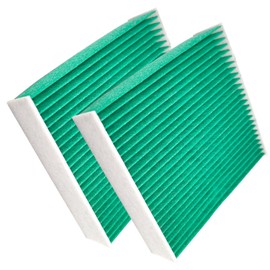 HooMoo DA64 Air Conditioner Filter DA17 Town Box DS64/DS17 Scrum Van DG64/DG17 NV100 Clipper DR64/DR17 etc. Special 5 Layer Structure & Activated Carbon Filled PM2.5 Removal, Highly Functional, Blocks