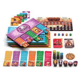 Basketboss - Board Game - Strategy - Auction Board Game - Sports Board Game - 2-5 Players - 40 Minutes Play Time