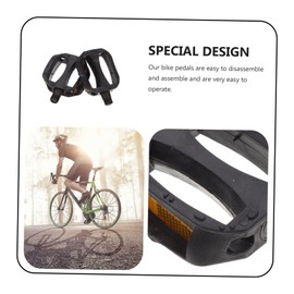 Sosoport Mountain Bike Pedals Kids Flat Bike Pedals Kids Durable Easy to Use Cycle Accessories